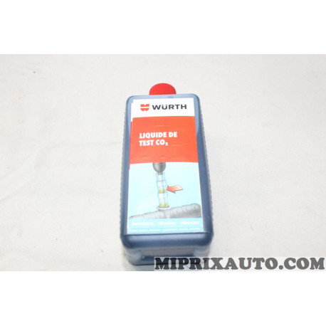 Flacon bidon 500ml liquide de test CO2 (DLU 2022 sans reclamation) Wurth Opel Chevrolet original OEM 0893202 