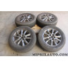 Lot 4 jantes alliage occasion 6.5x16 ET50 16" 16 pouces + 4 pneus 215/60/16 215 60 16 99H DOT2816 (manque 3 bouchons central,