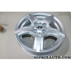 Jante alliage 5.5x14 14" 14 pouces (modele exposition) Hyundai Kia original OEM RCD10-554 RCD10--554 pour hyundai i10 