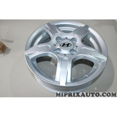 Jante alliage 5.5x14 14" 14 pouces (modele exposition) Hyundai Kia original OEM RCD10-554 RCD10--554 pour hyundai i10 