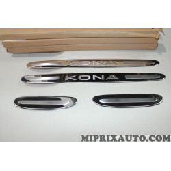 Kit 4 baguettes moulure revetement seuil de porte Hyundai Kia original OEM BE450ADE00ST BE450-ADE00-ST pour hyundai kona 