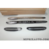 Kit 4 baguettes moulure revetement seuil de porte Hyundai Kia original OEM BE450ADE00ST BE450-ADE00-ST pour hyundai kona