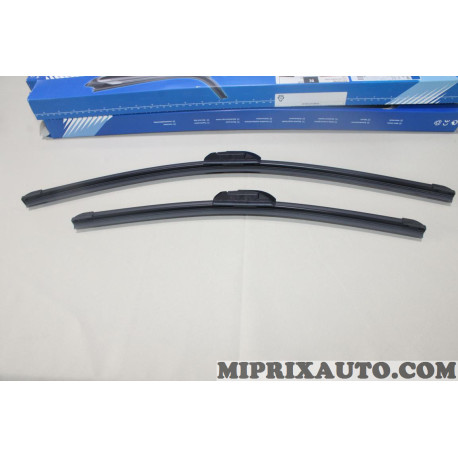 Lot 2 balais essuie glace souple 600mm + 450mm Hyundai Kia original OEM L983FH2418L0 L983F-H2418-L0 pour hyundai i30 santa fe 