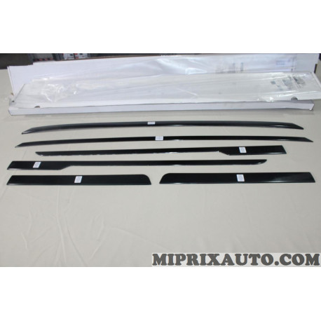 Kit baguettes moulures noires protection de parechocs Hyundai Kia original OEM N7274ADE00BL N7274-ADE00-BL pour hyundai tucson 