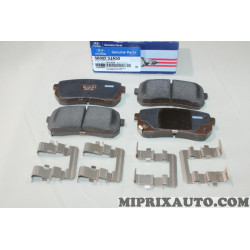 Lot 4 plaquettes de frein arriere Hyundai Kia original OEM 583023JA50 58302-3JA50 