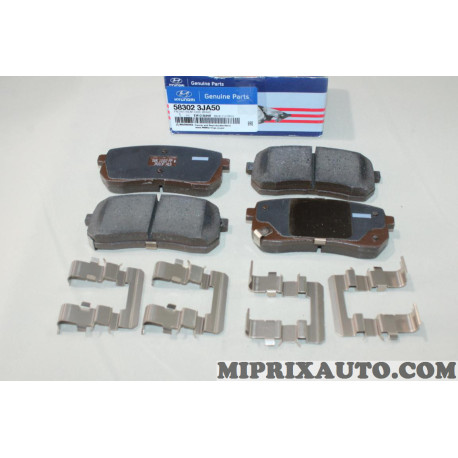 Lot 4 plaquettes de frein arriere Hyundai Kia original OEM 583023JA50 58302-3JA50 