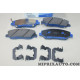 Lot 4 plaquettes de frein avant Hyundai Kia original OEM 581012PA70 58101-2PA70 