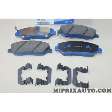 Lot 4 plaquettes de frein avant Hyundai Kia original OEM 581012PA70 58101-2PA70 