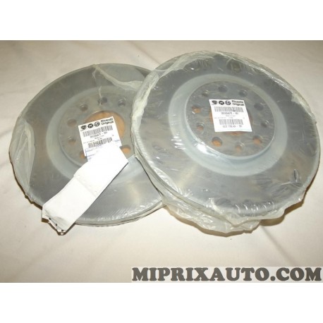 Paire disques de frein avant ventilé 305mm Fiat Alfa Romeo Lancia original OEM 52056675