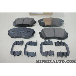 Jeu 4 plaquettes de frein Hyundai Kia original OEM 58101D7A60 58101-D7A60 