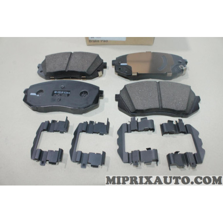 Jeu 4 plaquettes de frein Hyundai Kia original OEM 58101D7A60 58101-D7A60 