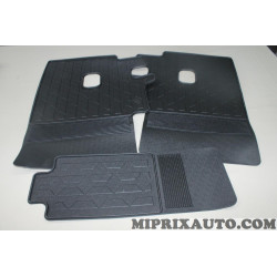 Jeu tapis en caoutchouc revetement rallonge dos banquette siege arriere Hyundai Kia original OEM BE128ADE00E BE128-ADE00-E 