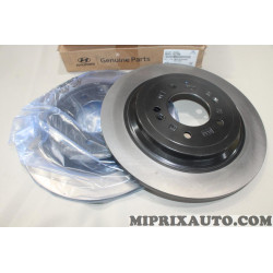 Lot 2 disques de frein arriere plein diametre 302mm Hyundai Kia original OEM 58411D7700 58411-D7700 pour hyundai tucson nexo 