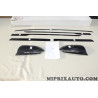 Pack baguettes moulure de porte et parechocs + coques calotte de retroviseur noir Hyundai Kia original OEM N7300ADE00BL