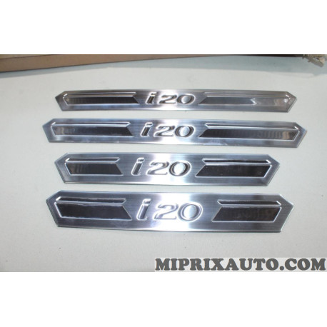 Jeu 4 seuils de porte revetement Hyundai Kia original OEM Q0450ADE00ST Q0450-ADE00-ST pour hyundai i20 