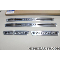 Jeu 4 seuils de porte revetement Hyundai Kia original OEM J9450ADE00ST J9450-ADE00-ST pour hyundai kona 