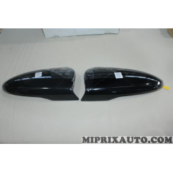 Jeu 2 coques calotte de retroviseur noir Hyundai Kia original OEM Q0431ADE00BL Q0431-ADE00-BL pour hyundai i20 bayon partir de 