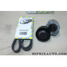 Kit courroie accessoire 6PK1200 + galet tendeur SNR Hyundai Kia Citroen Peugeot Renault Nissan Volvo original OEM KA855.10