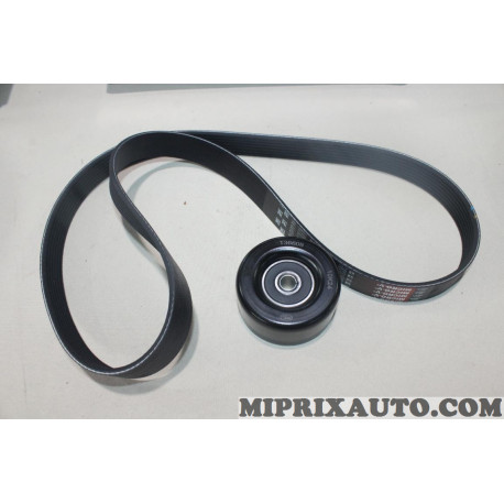 Kit courroie accessoire 7PK1165 + galet Gates Honda Nissan Renault original OEM K017PK1165 