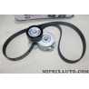 Kit courroie accessoire 6PK1245 + galet tendeur Gates Citroen Peugeot original OEM K036PK1245