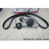 Kit distribution galets tendeur + enrouleur + courroie + pompe à eau Gates Citroen Peugeot original OEM KP25468XS-2