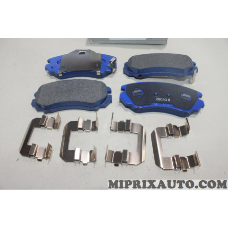 Jeu 4 plaquettes de frein avant Mobis Hyundai Kia original OEM S581012EA11 581012EA11 