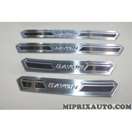 Jeu 4 revetements seuil bas de porte Hyundai Kia original OEM Q0450ADE50ST Q0450-ADE50ST pour hyundai bayon 