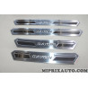 Jeu 4 revetements seuil bas de porte Hyundai Kia original OEM Q0450ADE50ST Q0450-ADE50ST pour hyundai bayon
