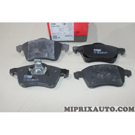 Jeu 4 plaquettes de frein TRW Volkswagen Audi Skoda Seat original OEM GDB1282 pour volkswagen transporter 