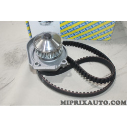 Pompe à eau + courroie de distribution (sans galet) SNR Fiat Lancia Alfa Romeo original OEM KDP458.360 