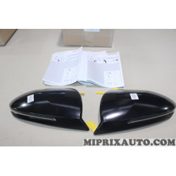 Jeu 2 coques calotte de retroviseur noir Hyundai Kia original OEM N7300ADE00BL N7300-ADE00-BL pour hyundai tucson partir de 2021