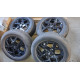 Lot 4 jantes alliage (modele exposition avec rayures) 6.5x16 ET44 16" 16 pouces + 4 pneus NEUF Pirelli sotto zeto 3 205/65/16