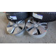 Lot 4 jantes alliage (modele exposition mal stocké avec rayures) 7.0x17 17" 17 pouces + 2 pneus NEUF Michelin alpin 6 215/55/17