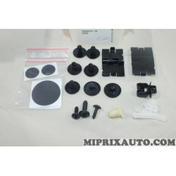 Kit agrafes attache capot moteur Renault Dacia original OEM 651008208R pour renault trafic 3 III 
