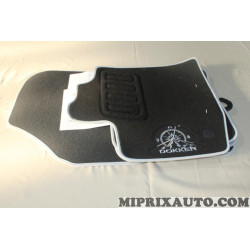 Jeu 4 tapis de sol sur mesure avant + arriere Renault Dacia original OEM 8201481365 pour dacia dokker 