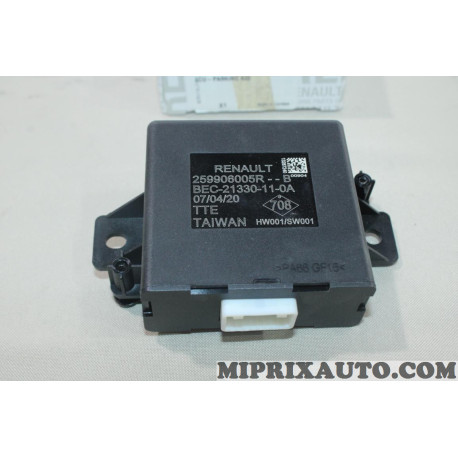 Module centrale electronique radar aide au stationnement Renault Dacia original OEM 259906005R pour dacia dokker 