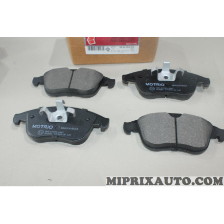 Jeu 4 plaquettes de frein avant Motrio Renault Dacia original OEM 8660004534 pour renault laguna 3 III scenic 3 III 