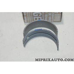 Jeu 2 demi coussinets de vilebrequin Renault Dacia original OEM 7701477448 