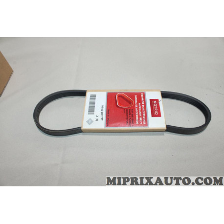 Courroie d'accessoire 4PK668 Motrio Fiat Lancia Alfa Romeo original OEM 8660002787 pour fiat 500 panda 2 II punto 2 II seicento 