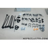 Kit agrafes attache fixation parechocs Renault Dacia original OEM 620108702W pour renault twingo 3 III