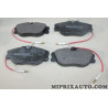 Lot 4 plaquettes de frein Motrio Citroen Peugeot original OEM 8671016617 pour citroen jumpy peugeot expert
