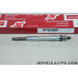 Jeu 2 bougies de prechauffe Motrio Citroen Peugeot Fiat Lancia Alfa Romeo Suzuki original OEM 8671005876 