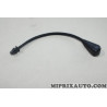 Cordelette tirant fixation plage arriere de coffre Renault Dacia original OEM 799652631R