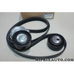Kit courroie accessoire courroie + galets tendeur + enrouleur Renault Dacia original OEM 8550503700 