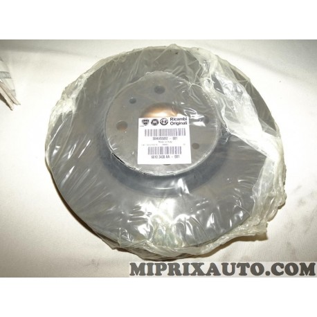 Disque de frein avant ventilé 284mm TOUT SEUL Fiat Alfa Romeo Lancia original OEM 46455892 pour alfa romeo 155 fiat 500 abarth b