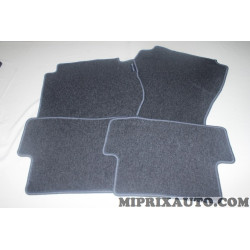 Jeu 4 tapis de sol sur mesure avant + arriere Renault Dacia original OEM 7711229433 pour renault megane 
