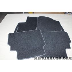 Jeu 4 tapis de sol sur mesure avant + arriere Hyundai Kia original OEM BE143ADE00 BE143-ADE00 