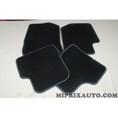 Jeu 4 tapis de sol sur mesure avant + arriere Citroen Peugeot original OEM 98302905ZD 