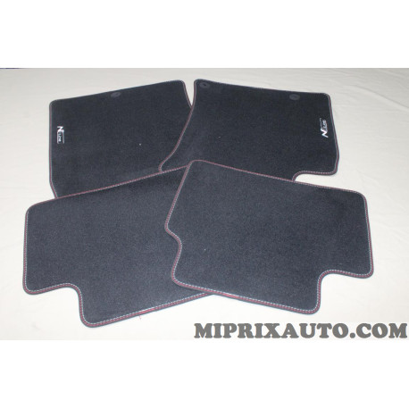 Jeu 4 tapis de sol sur mesure avant + arriere Nline Hyundai Kia original OEM G4143ADE01NL G4143-ADE01-NL 
