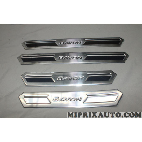 Lot 4 revetements seuil bas de porte Hyundai Kia original OEM Q0450ADE50ST Q0450-ADE50ST pour hyundai bayon 